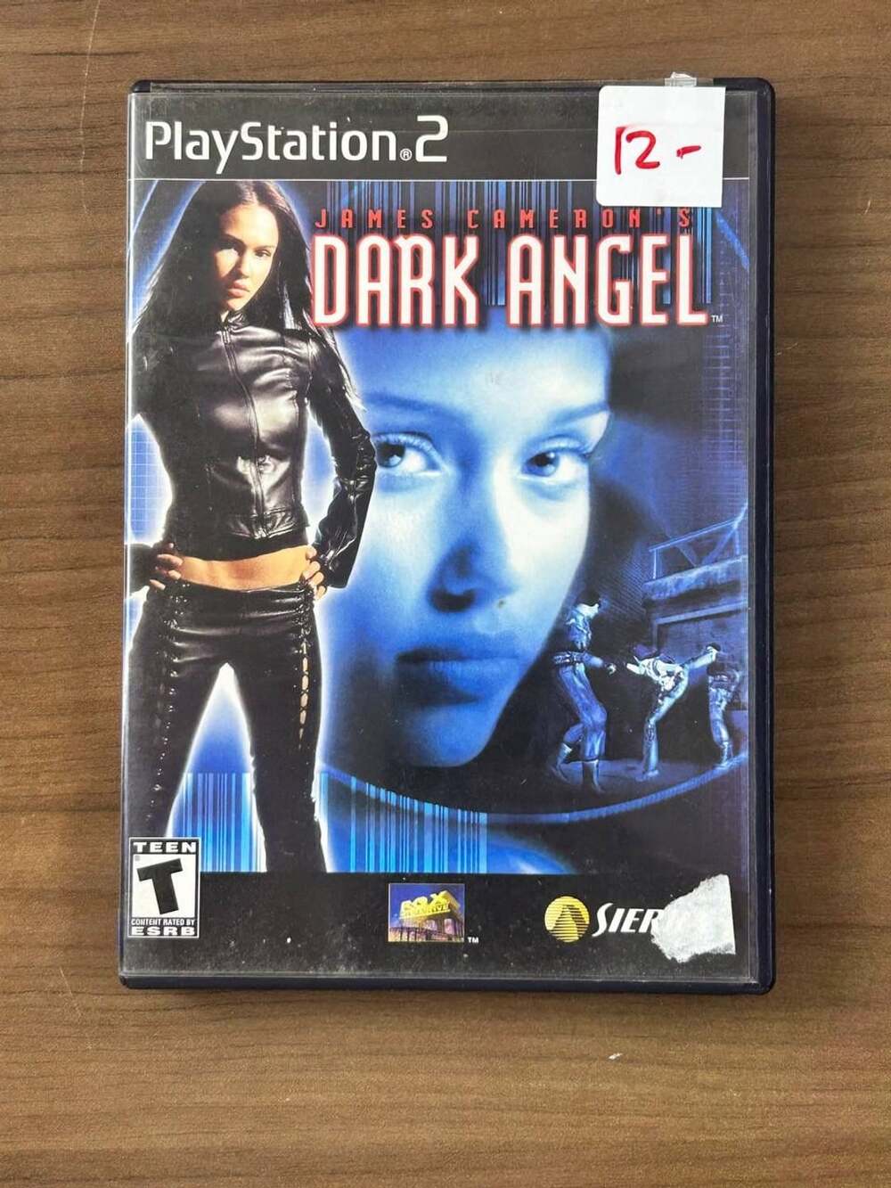 James Cameron's Dark Angel PS2 PlayStation 2 2002 Complete Disc Manual Case